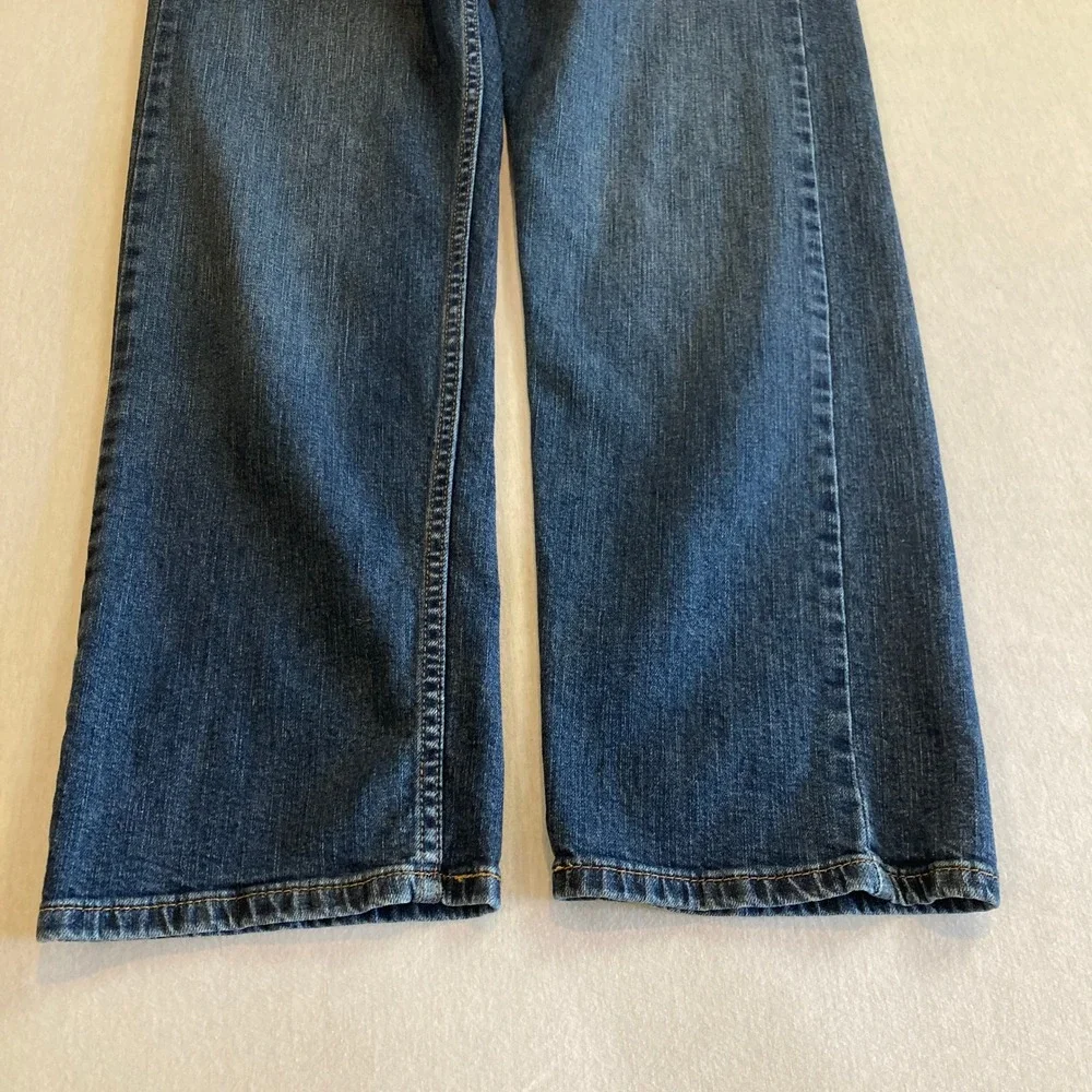 Levis 505 Jeans Mens 34x30 (Fit 34x29) Regular Fit Straight Leg  Med Wash Denim